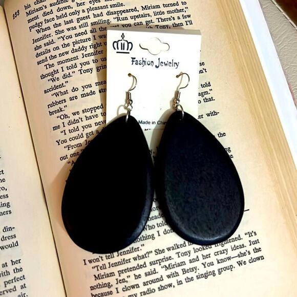 Fashion Jewelry Jewelry - Fashion Jewelry Dark Wooden Wood Drop Earrings